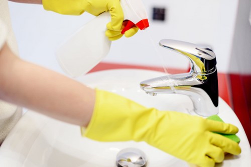 Deep cleaning treatment for pet urine stains on upholstery in Ealing