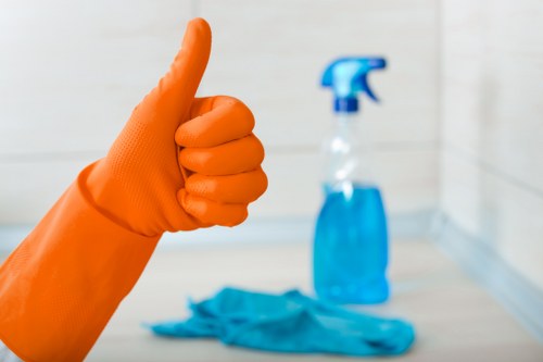 Sustainable carpet cleaning operations focused on recycling and emissions reduction