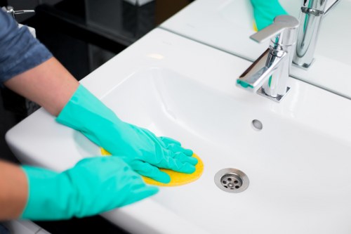 Low-carbon van used for eco-friendly carpet cleaning across Ealing